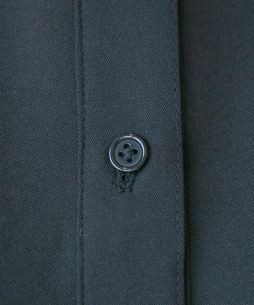 Newlyme（ニューリーミー）の「フィッシュテールロングシャツワンピース（ワンピース・レディース・ブラック/ベージュ/パープル/グレー/ブルー/ボルドー・MEDIUM/LARGE/X-LARGE）」の10枚目の写真