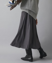 RIVE DROITE | オンオフ問わず着回せる　カッセンシャンブレースカート(スカート)
