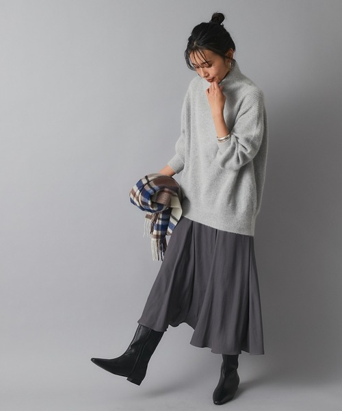 RIVE DROITE（リヴドロワ）の「カッセンシャンブレースカート（スカート・レディース・チャコールグレー/バイオレット・FREE）」の18枚目の写真