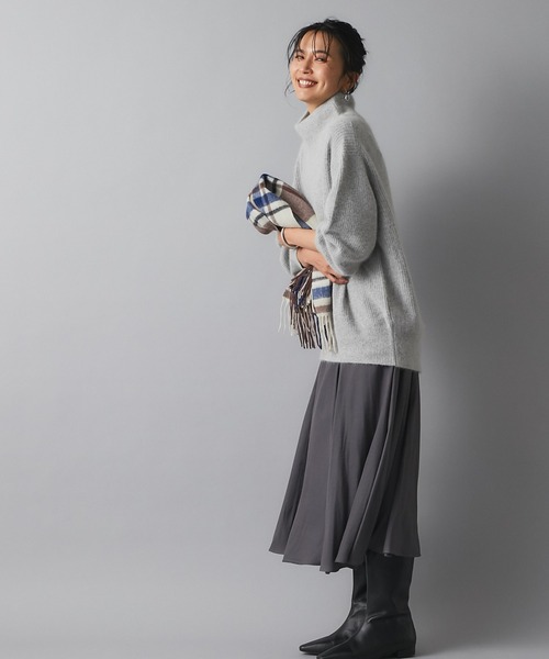 RIVE DROITE（リヴドロワ）の「カッセンシャンブレースカート（スカート・レディース・チャコールグレー/バイオレット・FREE）」の19枚目の写真