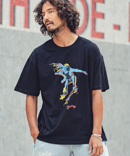MARBLES(マーブルズ)の「mt7555-STANDARD TEE (SKATE) Tシャツ(Tシャツ/カットソー・メンズ・ホワイト/ネイビー/ブラック・L/XL/S/M)」の3枚目の写真