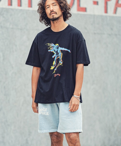 MARBLES(マーブルズ)の「mt7555-STANDARD TEE (SKATE) Tシャツ(Tシャツ/カットソー・メンズ・ホワイト/ネイビー/ブラック・L/XL/S/M)」の6枚目の写真