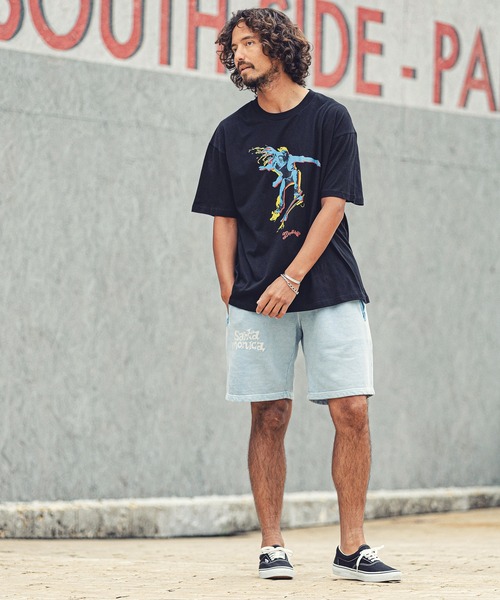 MARBLES(マーブルズ)の「mt7555-STANDARD TEE (SKATE) Tシャツ(Tシャツ/カットソー・メンズ・ホワイト/ネイビー/ブラック・L/XL/S/M)」の7枚目の写真