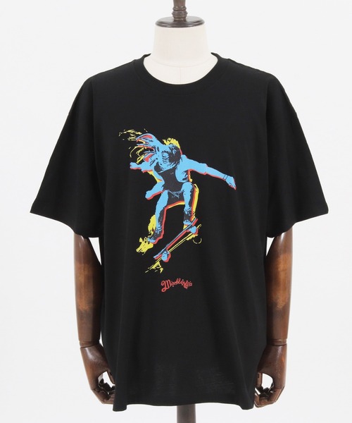 MARBLES(マーブルズ)の「mt7555-STANDARD TEE (SKATE) Tシャツ(Tシャツ/カットソー・メンズ・ホワイト/ネイビー/ブラック・L/XL/S/M)」の18枚目の写真