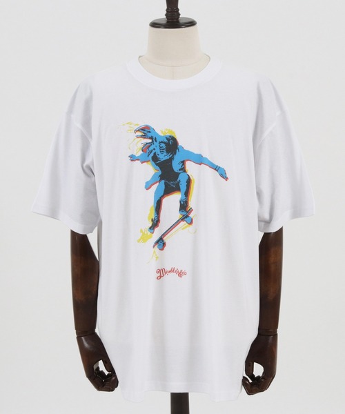 MARBLES(マーブルズ)の「mt7555-STANDARD TEE (SKATE) Tシャツ(Tシャツ/カットソー・メンズ・ホワイト/ネイビー/ブラック・L/XL/S/M)」の22枚目の写真