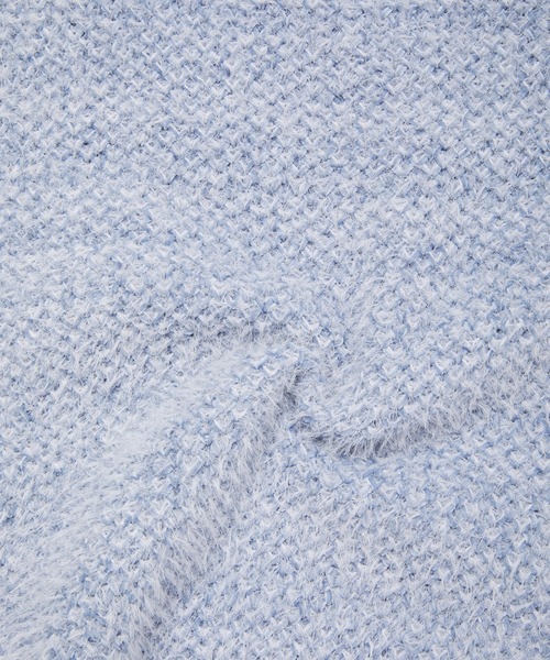 fifth（フィフス）の「モールヤーンシャギーニット（ニット/セーター・レディース・ホワイト/ブルー/グリーン・MEDIUM）」の10枚目の写真