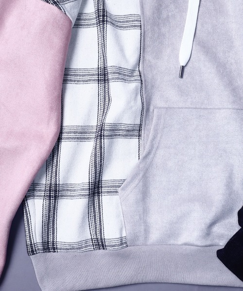 AFYF(エーエフワイエフ)の「EMB TRILINGUAL PARKA/ビッグシルエット トライリンガルパーカー/チェック/スウェード(パーカー・メンズ・その他1/その他2/その他3/その他・FREE)」の20枚目の写真
