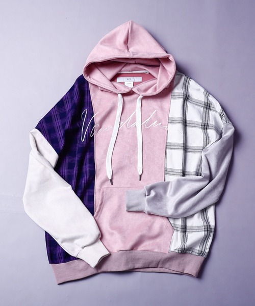 AFYF(エーエフワイエフ)の「EMB TRILINGUAL PARKA/ビッグシルエット トライリンガルパーカー/チェック/スウェード(パーカー・メンズ・その他1/その他2/その他3/その他・FREE)」の22枚目の写真