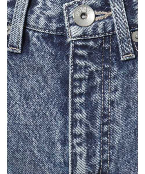 GYDA（ジェイダ）の「【セットアップ着用可】ハイウエスト タックデザインペグトップデニムパンツ（デニムパンツ・レディース・ライトブルー/ブルー/アイボリー・SMALL/MEDIUM）」の5枚目の写真