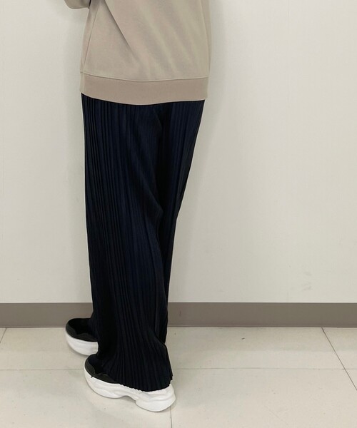 Cutie Blonde（キューティーブロンド）の「◆【S-L】トレンド起毛プリーツパンツ（その他パンツ・レディース・ブラック/グリーン/ブラック系/ダークブラウン系/ブラウン系その他2・01/03/02）」の6枚目の写真