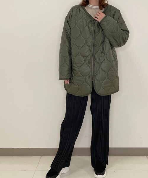 Cutie Blonde（キューティーブロンド）の「◆【S-L】トレンド起毛プリーツパンツ（その他パンツ・レディース・ブラック/グリーン/ブラック系/ダークブラウン系/ブラウン系その他2・01/03/02）」の17枚目の写真