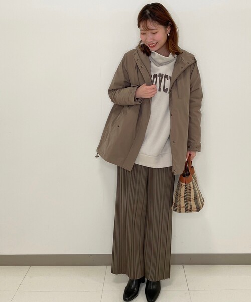 Cutie Blonde（キューティーブロンド）の「◆【S-L】トレンド起毛プリーツパンツ（その他パンツ・レディース・ブラック/グリーン/ブラック系/ダークブラウン系/ブラウン系その他2・01/03/02）」の19枚目の写真