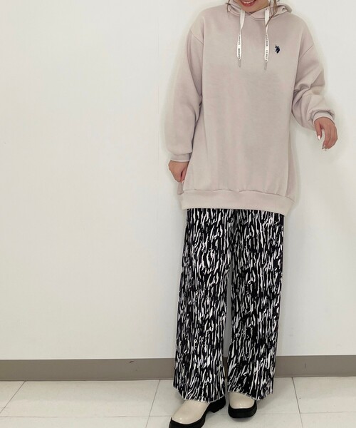 Cutie Blonde（キューティーブロンド）の「◆【S-L】トレンド起毛プリーツパンツ（その他パンツ・レディース・ブラック/グリーン/ブラック系/ダークブラウン系/ブラウン系その他2・01/03/02）」の9枚目の写真