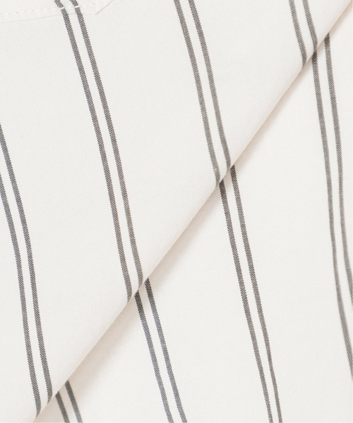 417 EDIFICE（フォーワンセブンエディフィス）の「ダブルポケットバンドカラーストライプシャツ（シャツ/ブラウス・メンズ・ホワイト/グレー/ブルー・SMALL/MEDIUM/LARGE）」の13枚目の写真