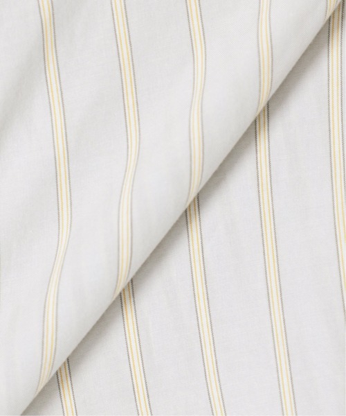 417 EDIFICE（フォーワンセブンエディフィス）の「ダブルポケットバンドカラーストライプシャツ（シャツ/ブラウス・メンズ・ホワイト/グレー/ブルー・SMALL/MEDIUM/LARGE）」の15枚目の写真