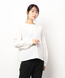 ehka sopo | スカラップレース衿ブラウス(シャツ/ブラウス)