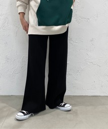 リブニットパンツ【ZOZOTOWN限定アイテム】