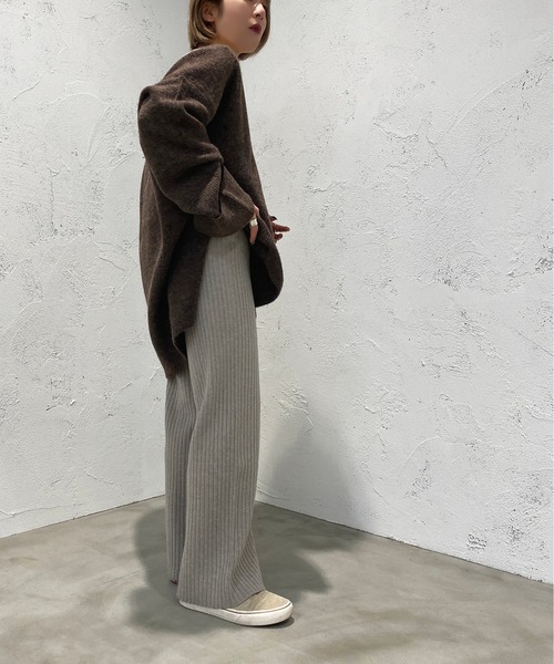 リブニットパンツ【ZOZOTOWN限定アイテム】（その他パンツ