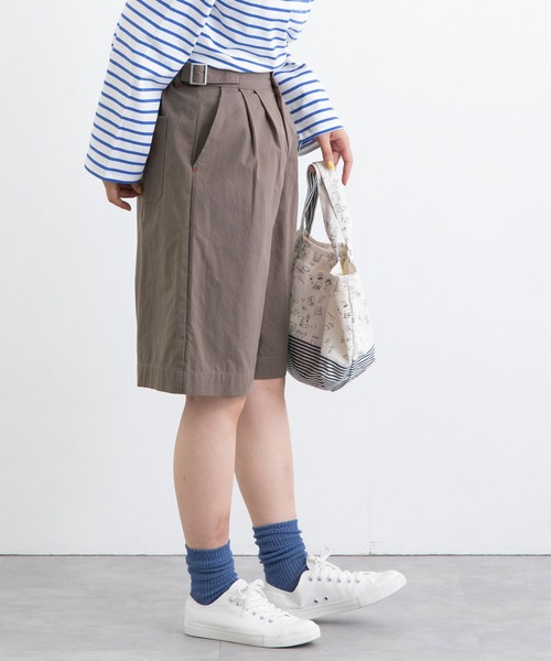 POU DOU DOU（プードゥドゥ）の「ライトウェザーグルカパンツ（その他パンツ・レディース・ライトブルー/モカ/スミクロ・3）」の4枚目の写真