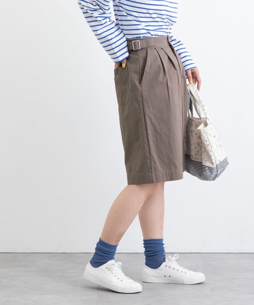 POU DOU DOU（プードゥドゥ）の「ライトウェザーグルカパンツ（その他パンツ・レディース・ライトブルー/モカ/スミクロ・3）」の7枚目の写真