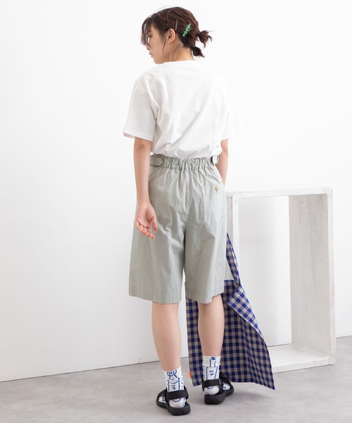 POU DOU DOU（プードゥドゥ）の「ライトウェザーグルカパンツ（その他パンツ・レディース・ライトブルー/モカ/スミクロ・3）」の20枚目の写真