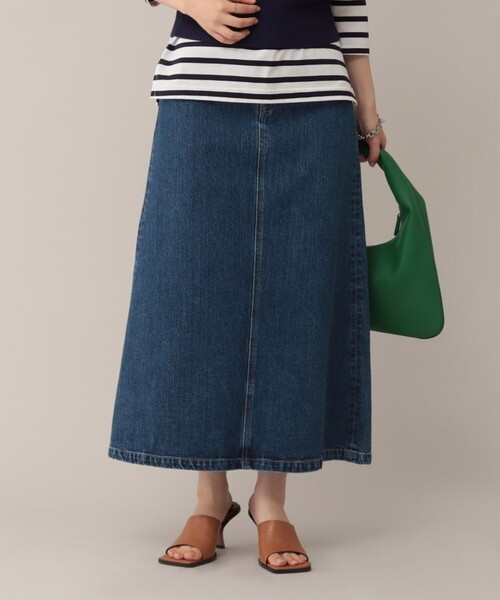 UNTITLED（アンタイトル）の「◆ミューズデニム マーメイドスカート【マシンウォッシャブル】（スカート・レディース・ネイビー/ブルー・01/02/04/03/42/44/00/50/48/46）」の15枚目の写真
