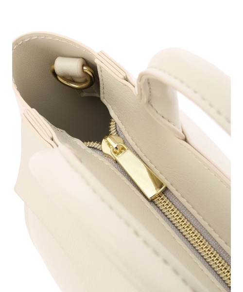 Legato Largo（レガートラルゴ）の「・Legato Largo ころろんミニショルダー（ショルダーバッグ・レディース・グリーン/ブラック/アイボリー/ライトグレー・FREE）」の5枚目の写真