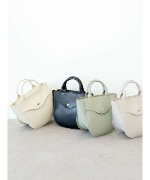 Legato Largo（レガートラルゴ）の「・Legato Largo ころろんミニショルダー（ショルダーバッグ・レディース・グリーン/ブラック/アイボリー/ライトグレー・FREE）」の13枚目の写真