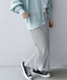 SHIPS any | SHIPS any:〈ウォッシャブル〉テレコ ポケット ロング スカート◇(スカート)