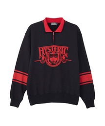 HYSTERIC GLAMOUR | DEVIL MOTOR 衿付きスウェット(スウェット)