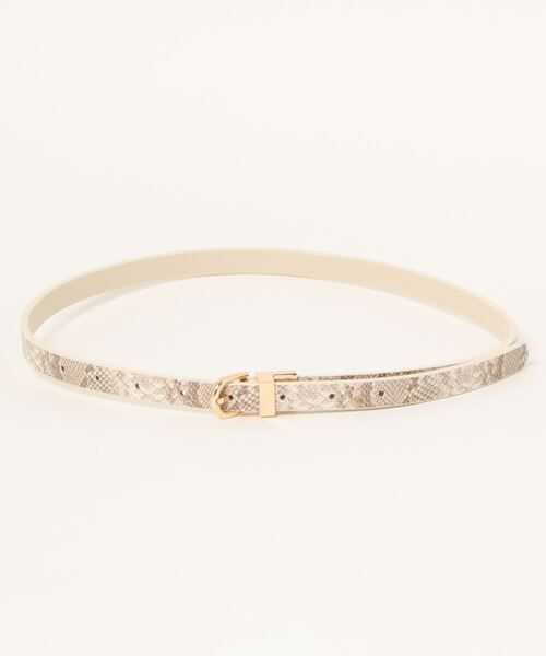 INGNI（イング）の「リバーシブルベルト（ベルト・レディース・ブラック/ベージュ/アイボリー・ONE SIZE）」の6枚目の写真