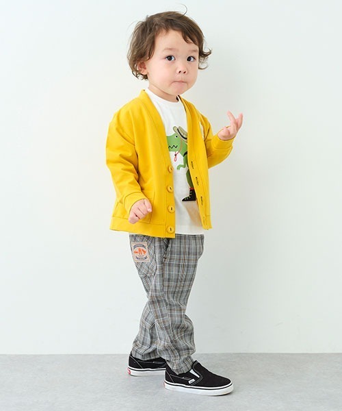 kladskap(クレードスコープ)の「チェックロング丈シェフパンツ(その他パンツ・キッズ・ベージュ/ブラック・90cm/100cm/130cm/110cm/120cm)」の17枚目の写真