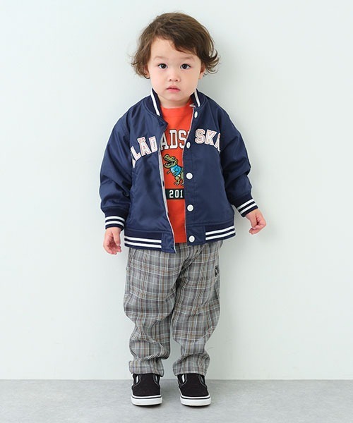 kladskap(クレードスコープ)の「チェックロング丈シェフパンツ(その他パンツ・キッズ・ベージュ/ブラック・90cm/100cm/130cm/110cm/120cm)」の16枚目の写真