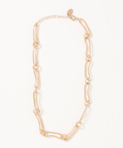 LOWRYS FARM（ローリーズファーム）の「ボリュームパーツチェーンネックレス　272324（ネックレス・レディース・シルバー/ゴールド・FREE）」の5枚目の写真