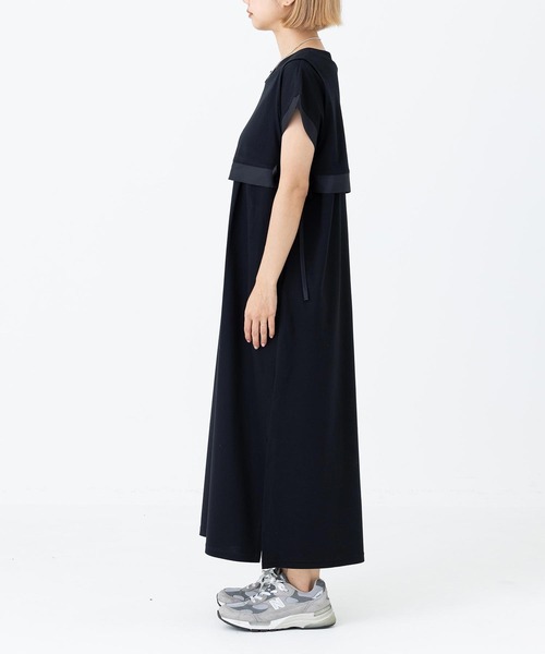 SILAS(サイラス)の「SIDE RIBBON DRESS サイラスサイドリボンワンピース(ワンピース・レディース・ライトグレー/ブラック・ONE SIZE)」の13枚目の写真