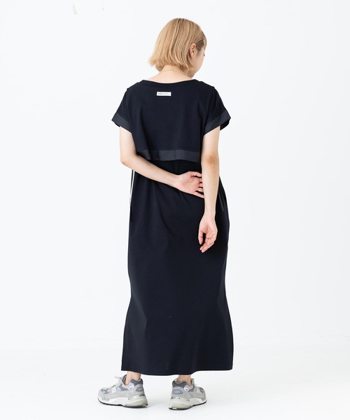 SILAS(サイラス)の「SIDE RIBBON DRESS サイラスサイドリボンワンピース(ワンピース・レディース・ライトグレー/ブラック・ONE SIZE)」の8枚目の写真