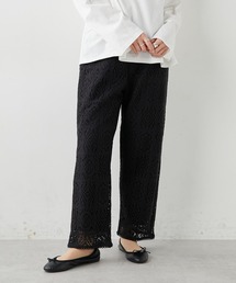 PUAL CE CIN | 四角柄レースパンツ(その他パンツ)