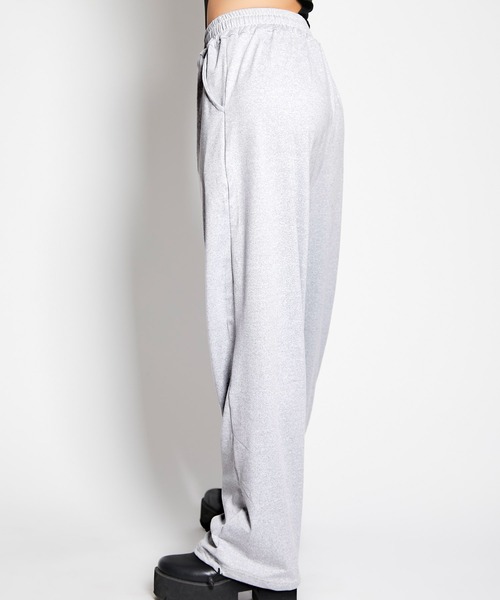 babyShoop（ベイビーシュープ）の「ロゴ入りジョガーパンツ（デニムパンツ・レディース・ブラック/グレー・FREE）」の13枚目の写真