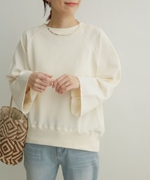 URBAN RESEARCH DOORS | コットンリネンワイドスリーブプルオーバー(Tシャツ/カットソー)