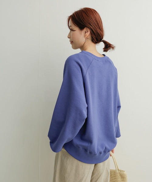 URBAN RESEARCH DOORS(アーバンリサーチドアーズ)の「コットンリネンワイドスリーブプルオーバー(Tシャツ/カットソー・レディース・グレー/ブルー/アイボリー・1)」の17枚目の写真