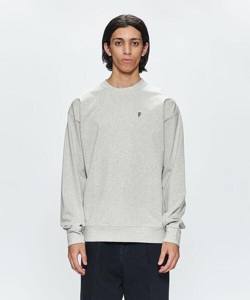 FUTUR（フューチャー）の「＜FUTUR＞ HW 01 OUTLINE CREW/スウェット（スウェット・メンズ・オレンジ/ナチュラル・M/L）」の3枚目の写真