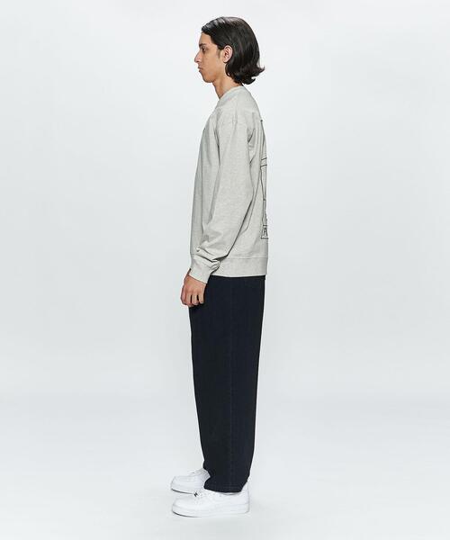 FUTUR（フューチャー）の「＜FUTUR＞ HW 01 OUTLINE CREW/スウェット（スウェット・メンズ・オレンジ/ナチュラル・M/L）」の5枚目の写真