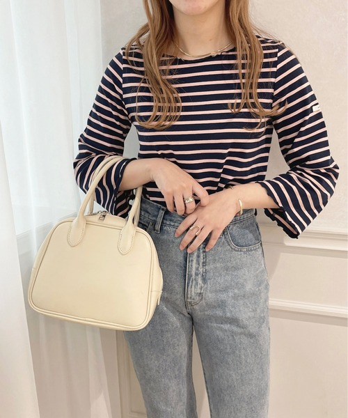apres jour(アプレジュール)の「タグ付きボーダーT【ZOZOTOWN限定アイテム】(Tシャツ/カットソー・レディース・アイボリー/ライトピンク/ネイビー・X-LARGE/フリー)」の14枚目の写真