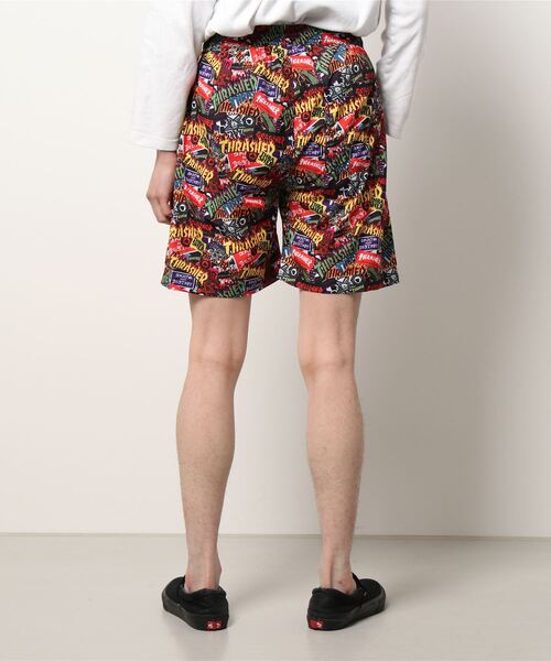 THRASHER（スラッシャー）の「Sticker ALLOVER SHORTS