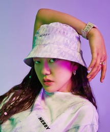 NERDY X ATMOS DNA Watercolor Brush Bucket Hat / ノルディー x アトモス ディーエヌエー ウォーターカラー ブラッシュ バケットハット 【SP】