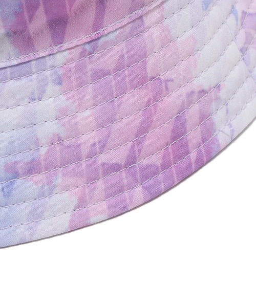 NERDY(ノルディ)の「NERDY X ATMOS DNA Watercolor Brush Bucket Hat / ノルディー x アトモス ディーエヌエー ウォーターカラー ブラッシュ バケットハット 【SP】(ハット・レディース・オレンジ/パープル・S/M)」の18枚目の写真