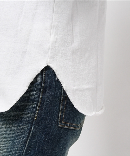 Champion（チャンピオン）の「CHAMPION / ベースボール ロゴT（Tシャツ/カットソー・レディース・ホワイト/ネイビー・ONE SIZE）」の3枚目の写真