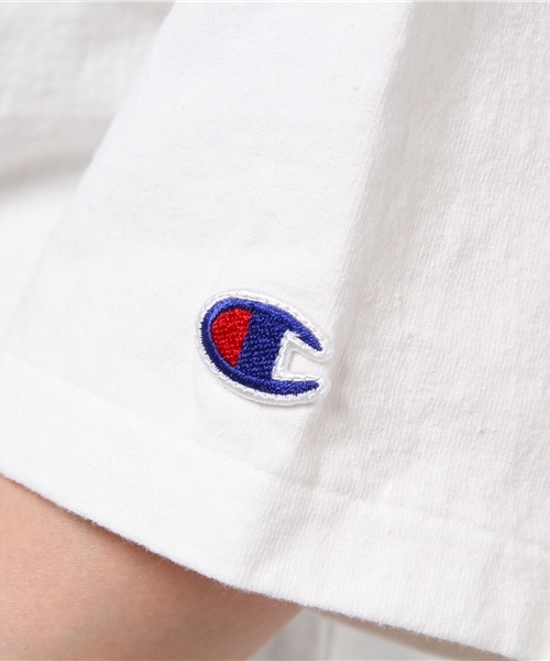 Champion（チャンピオン）の「CHAMPION / ベースボール ロゴT（Tシャツ/カットソー・レディース・ホワイト/ネイビー・ONE SIZE）」の10枚目の写真