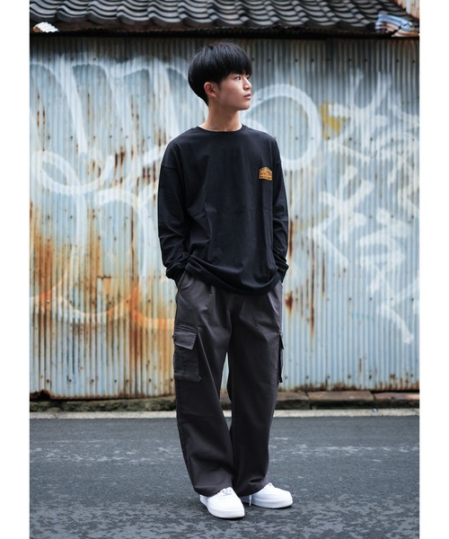 RAT EFFECT(ラットエフェクト)の「ワイドタックカーゴパンツ(カーゴパンツ・キッズ・カーキ/チャコールグレー/ブラック・120/130/140/150/160/170)」の17枚目の写真