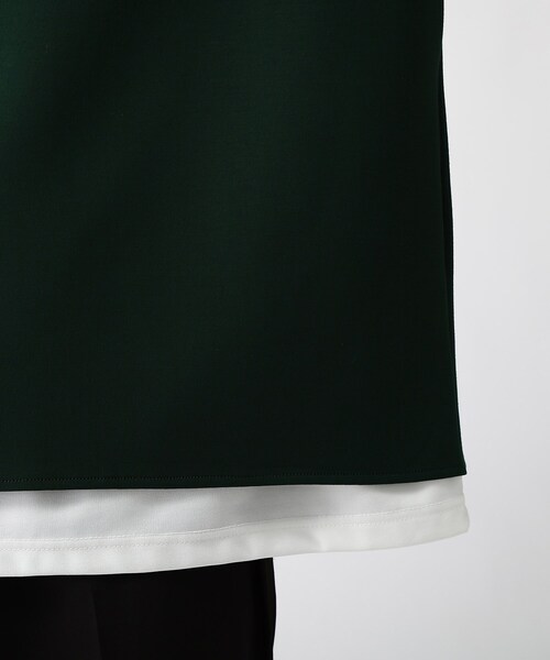 tk.TAKEO KIKUCHI（ティーケータケオキクチ）の「◆クウォーターレイヤードカットソー（Tシャツ/カットソー・メンズ・ホワイト系5/ブラック系4/ダークグリーン系4・02/03）」の17枚目の写真